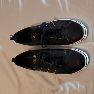 Adidas black shoes size 8